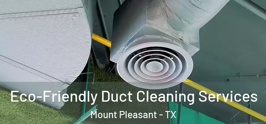  Eco-Friendly Duct Cleaning Services Mount Pleasant - TX