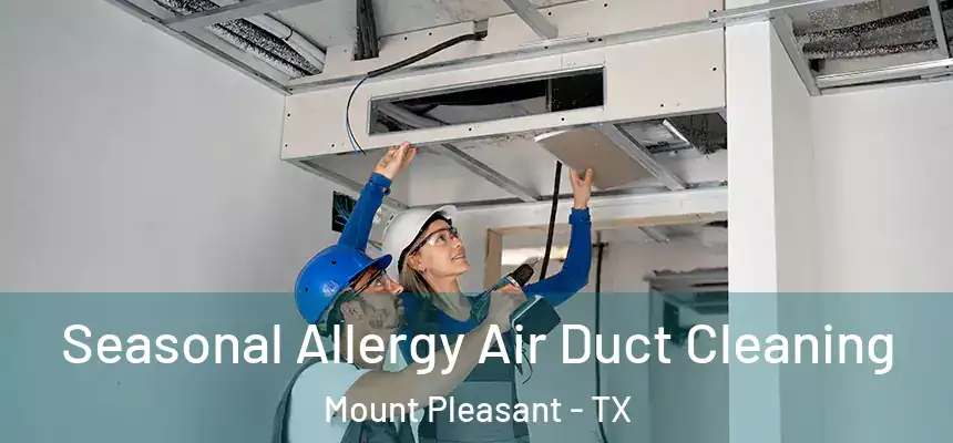  Seasonal Allergy Air Duct Cleaning Mount Pleasant - TX